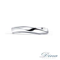DINA JEWELRY 蒂娜珠寶 絲綢戀曲鑽石對戒-男戒_預購