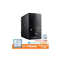 Genuine捷元 Avbody G15A i7-7700 4核獨顯WIN10電腦