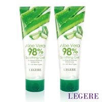 【LEGERE 蘭吉兒】冰鎮蘆薈舒緩凝膠170ML(2入組)