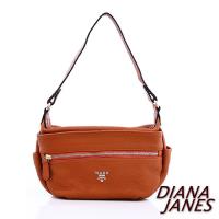 【Diana Janes 黛安娜】 頭層牛皮兩用斜揹包