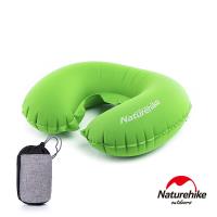 Naturehike TPU超輕量 護頸U型充氣枕 新氣嘴 茉莉綠