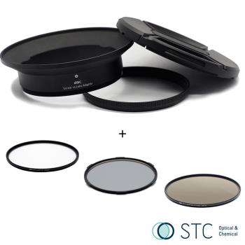 STC Screw-in Lens Adapter 超廣角鏡頭 濾鏡接環組UV+CPL+ND64 105mm For Panasonic 7-14mm