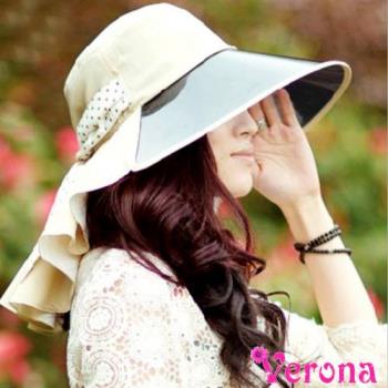 【Verona】韓版PVC防紫外線全方位遮陽帽(四色可選)