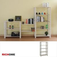 【RICHOME】可調式木質五層架