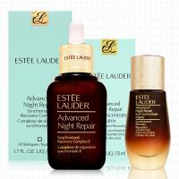 ESTEE LAUDER雅詩蘭黛 特潤眼部超級精華15ml+修護露50ml