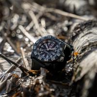 LUMINOX 雷明時海豹部隊經典腕錶-黑x白時標/44mm A3051