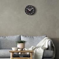 MONDAINE 瑞士國鐵經典掛鐘/25cm-黑 (CLOCK1K)
