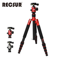 RECSUR RS-3255C+VQ-20 五節反折式碳纖維腳架-台腳五號