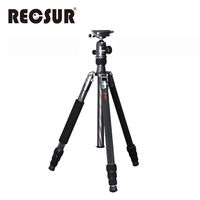 RECSUR PRO-2864CN 四節反折碳纖維腳架組(含雲台)台腳九號