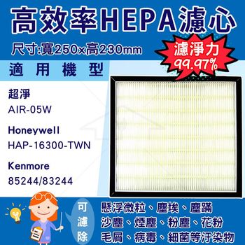 HEPA濾心 適用佳醫超淨空氣清淨機Air-05W機型