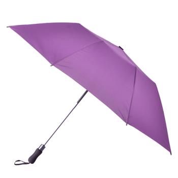 2mm貝斯運動風大傘面兩折自動傘-紫色 晴雨兩用 雨傘 折傘 摺疊傘 一鍵自動開收 抗UV 阻隔紫外線 防潑水 易乾 超防曬