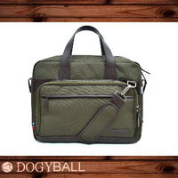 Dogyball 都會包款Carry U城市移動 簡約時尚特務級手提包款 墨綠色