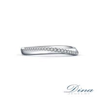 DINA JEWELRY 蒂娜珠寶 愛戀宣言 鑽石對戒-女戒_預購