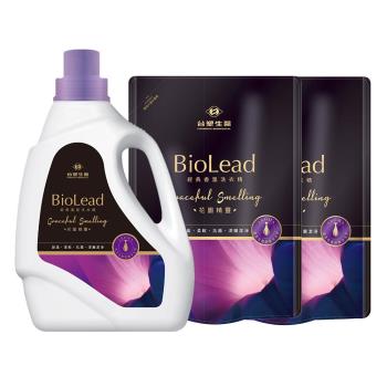 台塑生醫 BioLead經典香氛洗衣精 花園精靈x1瓶+2包