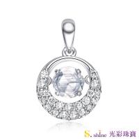 【光彩珠寶】GIA0.3克拉 日本舞動鑽石項鍊 忠於愛情III