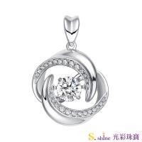 【光彩珠寶】GIA0.3克拉 日本舞動鑽石項鍊 忠於愛情IV