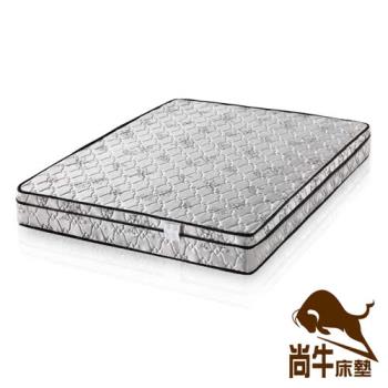 尚牛床墊 三線高級緹花布硬式彈簧床墊(18mm釋壓棉)-單人加大3.5尺