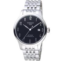 TISSOT 天梭 Le Locle 力洛克 80小時動力儲存機械錶 T0064071105200 黑