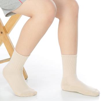 【KEROPPA】3~6歲學童專用毛巾底止滑短襪x3雙(男女適用)C93001