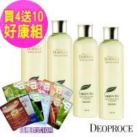 韓國Deoproce New加大容量 靚膚彈力保濕乳液 260ml x4入 (贈面膜10片)