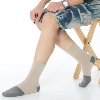 【KEROPPA】可諾帕竹炭無痕寬口襪(男女適用)x綜合6雙C90004-A