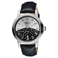 epos Emotion 情感系列機械腕錶 銀x黑 42mm 3390.302.20.38.25FB