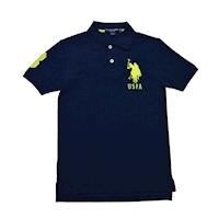 Ralph Lauren 經典戰馬短袖POLO衫-藍/綠