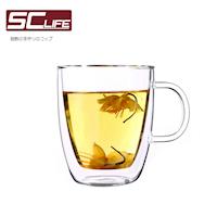 SC life雙層耐熱玻璃杯馬克杯