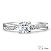 DINA JEWELRY 蒂娜珠寶 GIA 0.34克拉 E VS2 鑽戒 求婚戒指