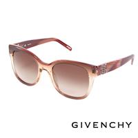 GIVENCHY 法國魅力紀梵希都會玩酷大理石紋太陽眼鏡(紅棕)- GISGV826-0D83