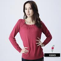 KIINO 工研院合作研發昇溫保暖休閒針織衫