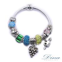 DINA JEWELRY蒂娜珠寶 琪花瑤草 潘朵拉風格 設計手鍊