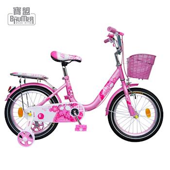 寶盟BAUMER 16吋親子鹿腳踏車-粉紅(兒童腳踏車、童車)