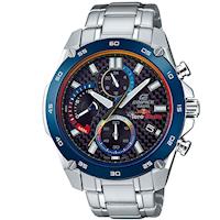 【CASIO】EDIFICE 限量聯名款三針三眼賽車不鏽鋼錶- (EFR-557TR-1A)