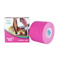 PowerMax 運動肌效能貼布/給力貼 50mm(單捲)-桃紅