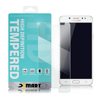 XM Samsung Galaxy J7+ 薄型 9H 玻璃保護貼-非滿版