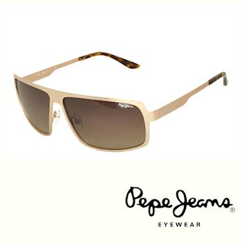 Pepe Jeans 英倫時尚簡約個性風格太陽眼鏡 (琥珀黃) PJ5060EC3