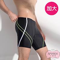 AMANDA艾曼達 加大萊卡五分褲-EL-17309