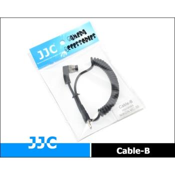 JJC槍把HR/S/TM系列用相機連接線Cable-B (for尼康Nikon相容MC-30 MC-20 MC-36快門端子)