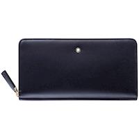 MONTBLANC 萬寶龍經典牛皮8卡拉鍊長夾 114532