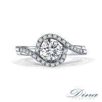 DINA JEWELRY 蒂娜珠寶 求婚戒 0.50克拉 完美鑽戒