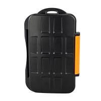 JJC Micro SD.XD.CF記憶卡儲存盒MC-4(Orange橘色)