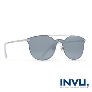 INVU瑞士 九層鍍膜飛行員款水銀偏光太陽眼鏡 - (灰) T1800A