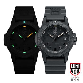 LUMINOX 雷明時SEA TURTLE 0300海龜系列腕錶-黑x黑時標/39mm A0301.BO