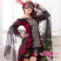 【天使霓裳】吸血鬼女爵 角色扮演服 惡魔誘惑(黑) KK7021