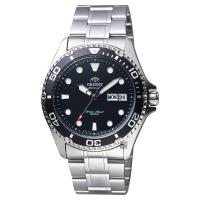 ORIENT東方 Sport 運動潛水200米機械錶 黑x銀 41mm FAA02004B