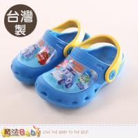 魔法Baby 童鞋 台灣製POLI波力正版閃燈輕量鞋~sa71056