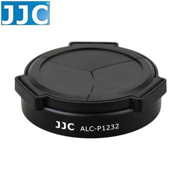 JJC Panasonic自動鏡頭蓋ALC-P1232黑色適Lumix G Vario HD 12-32mm F3.5-5.6 Mega OIS
