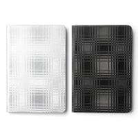 ZENUS Apple iPad Mini23 金屬格紋 書本式皮套