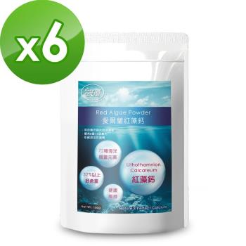 樸優 愛爾蘭紅藻鈣(100g/包)*6包組